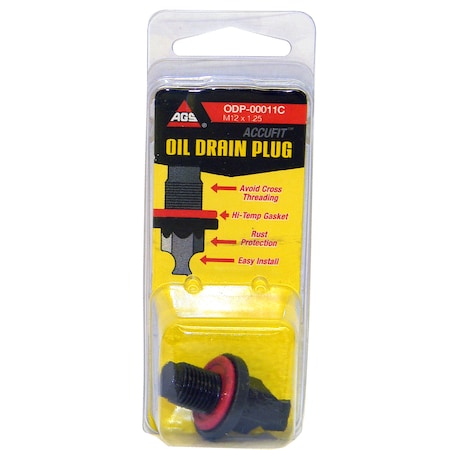 Oil Drain Plug M22x1.50, 1 Per Card